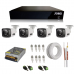 Kit Cftv 4 Câmeras Citrox 720p Dvr 4 Ch 1080n Multihd TWG