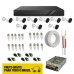 Kit 9 câmeras infra Full HD + DVR 16ch Motorola Security e acessórios.